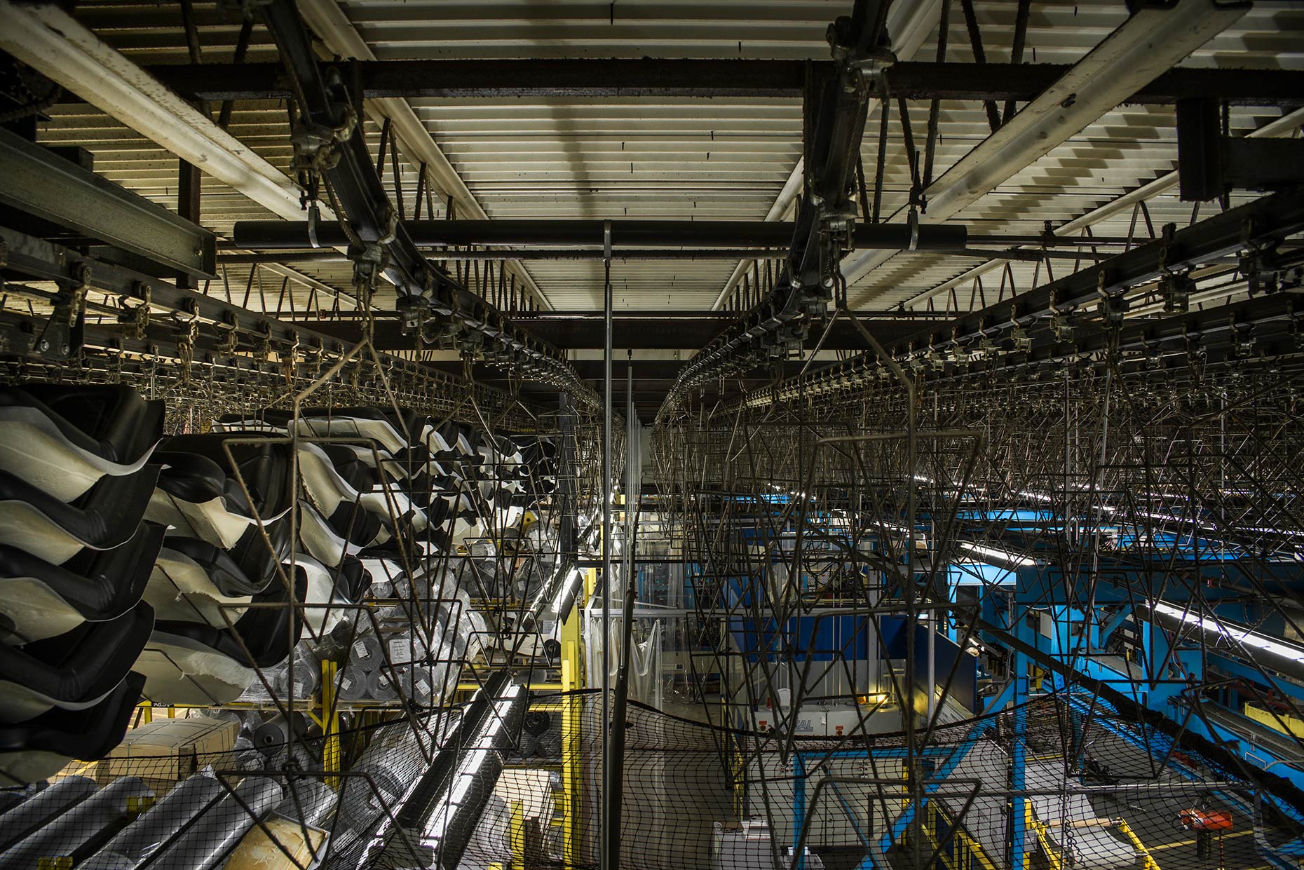 Factory at Jason Inc. manufacturing plant