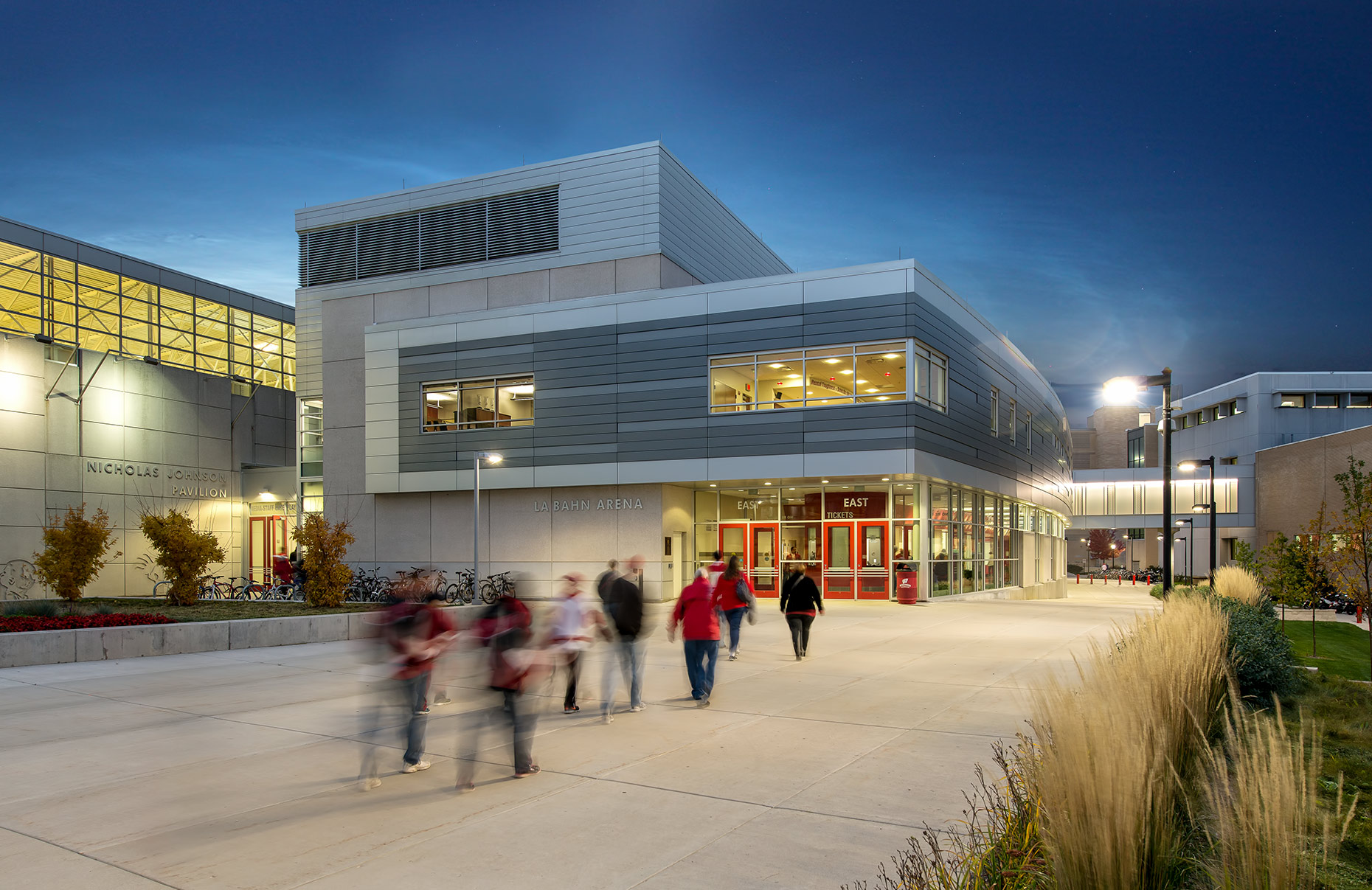 LaBahn ice hockey arena for the Wisconsin Badgers at University of Wisconsin-Madison