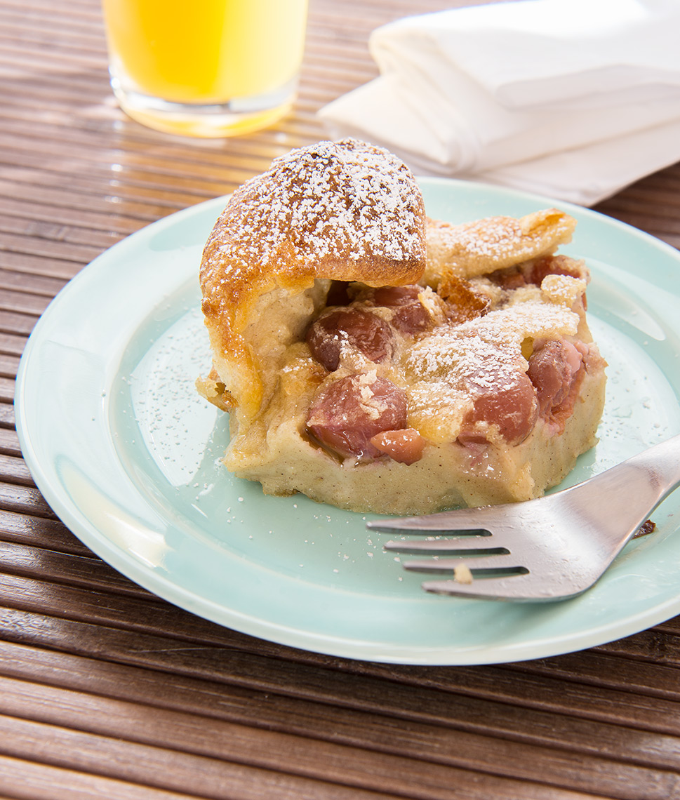 Puffed-Cherry-Pancake-Casserole-sweet-mornings