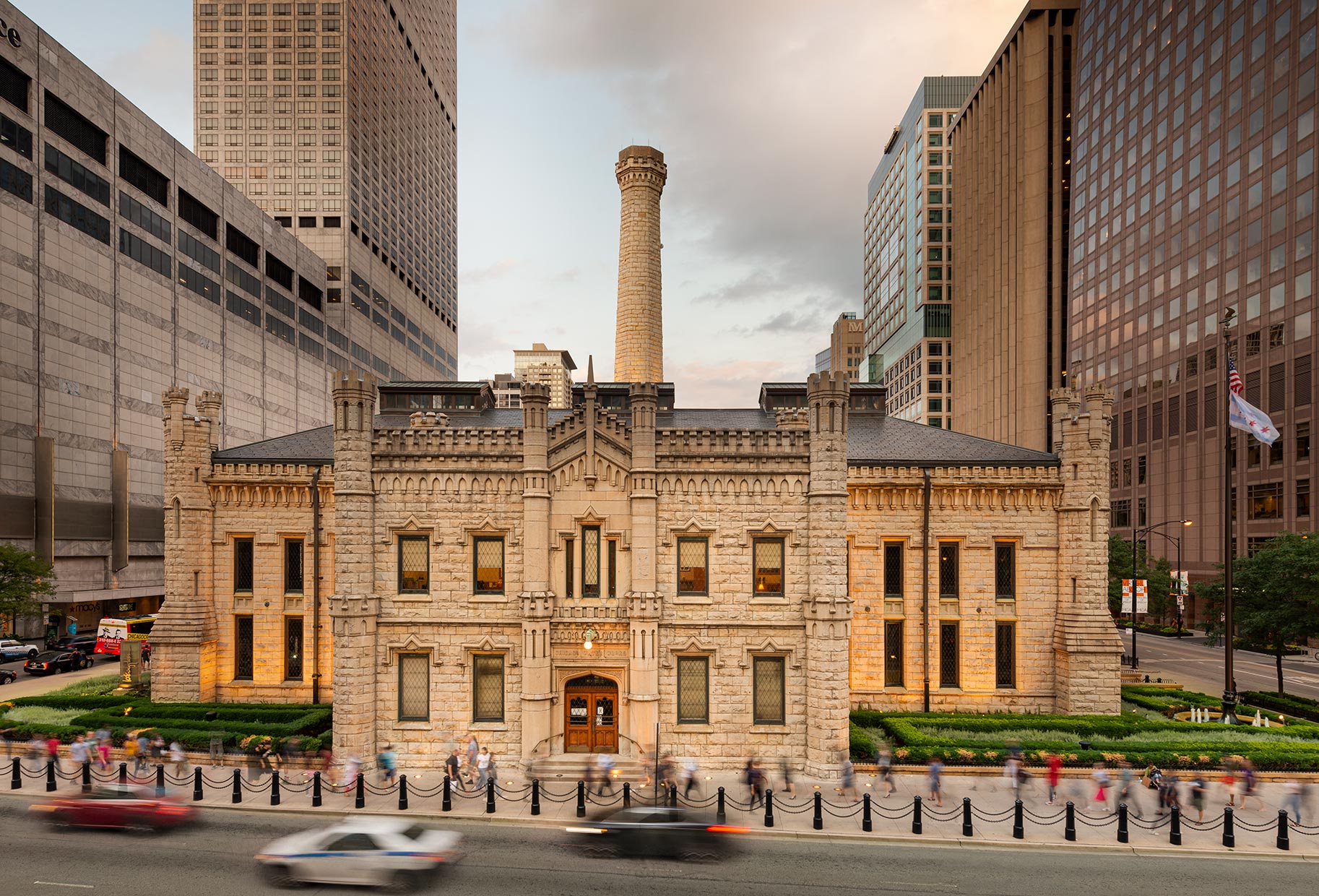 Historic Water Tower Pumping Station Chicago